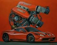 Ferrari 458 Italia moteur 458 V8 4,5l