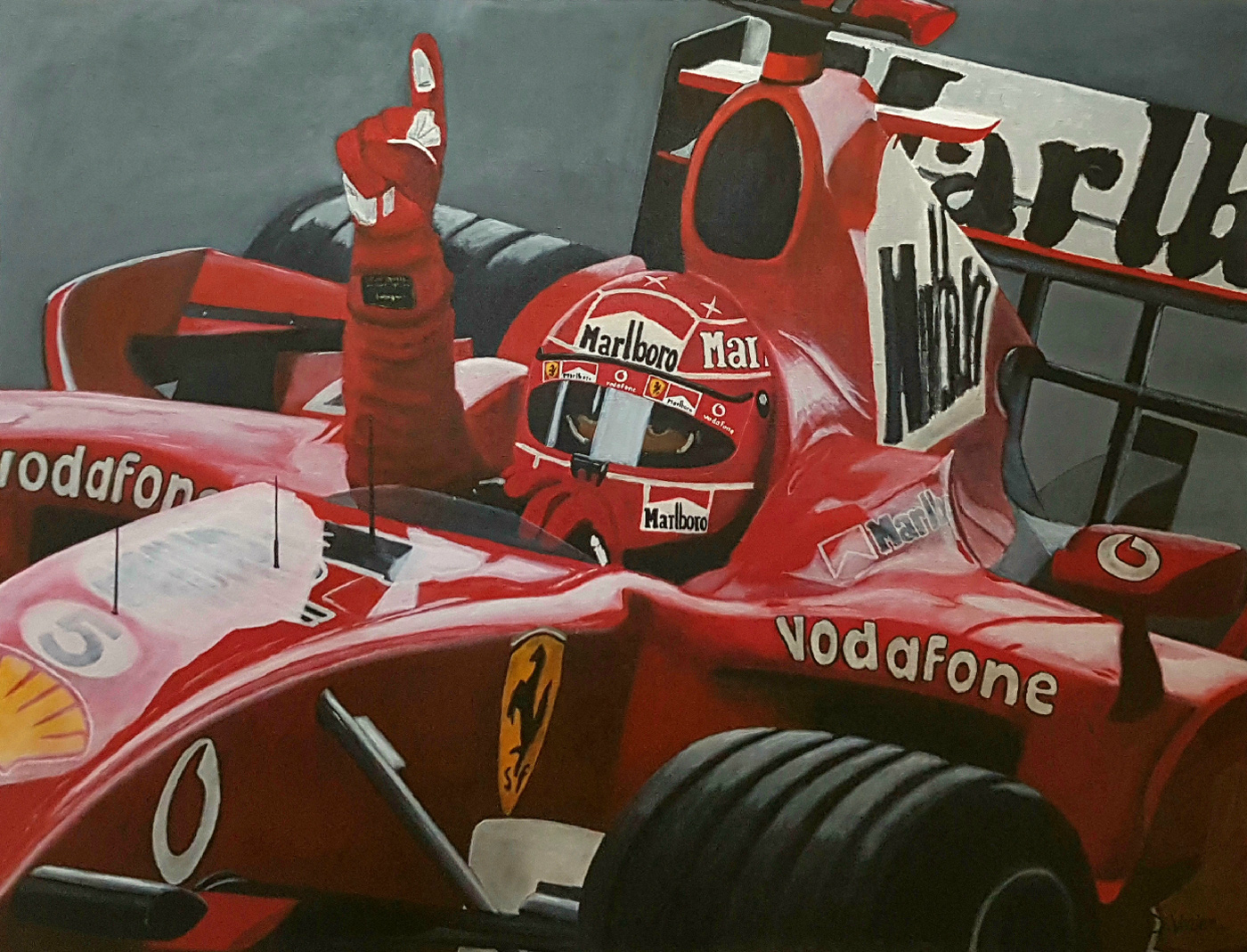 Ferrari Schumacher - Shanghai 2006