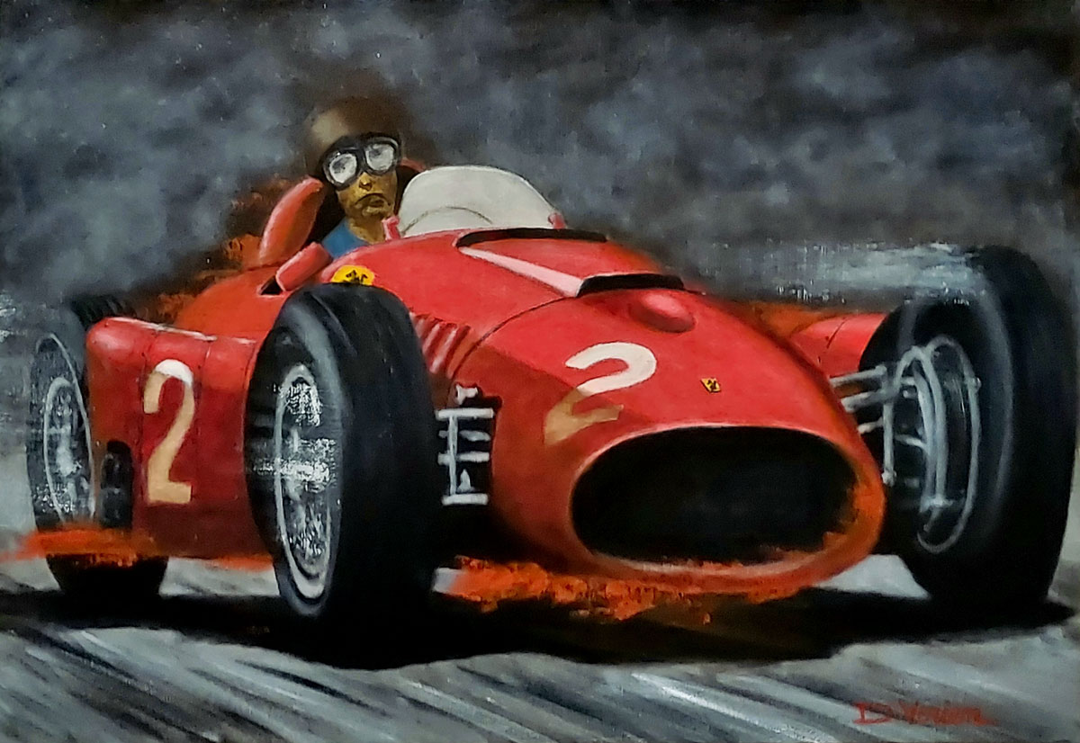 Juan Manuel Fangio - Ferrari D50