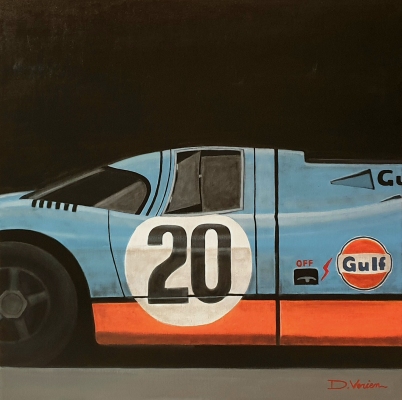 Porsche 917 GULF, 24H du Mans, 1970