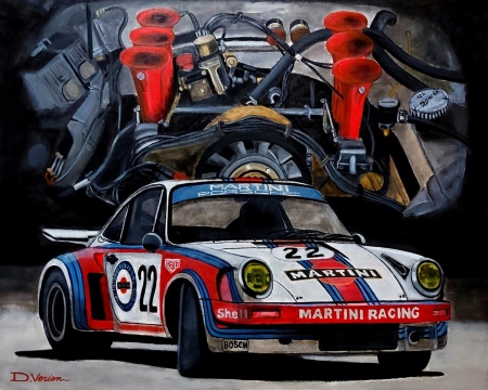 Porsche RSR Martini 1973