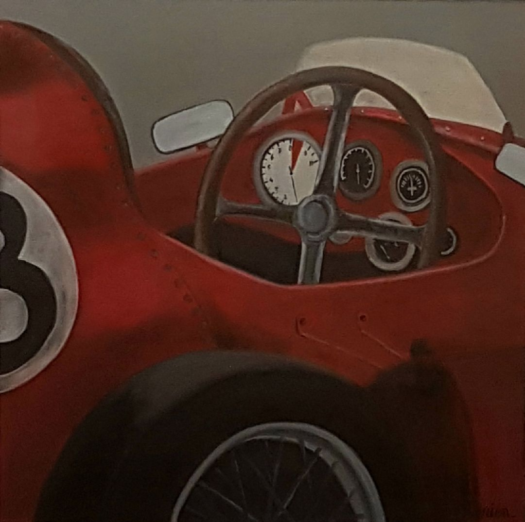 Tableau de bord Ferrari F500 | Dominique Verien artiste peintre
