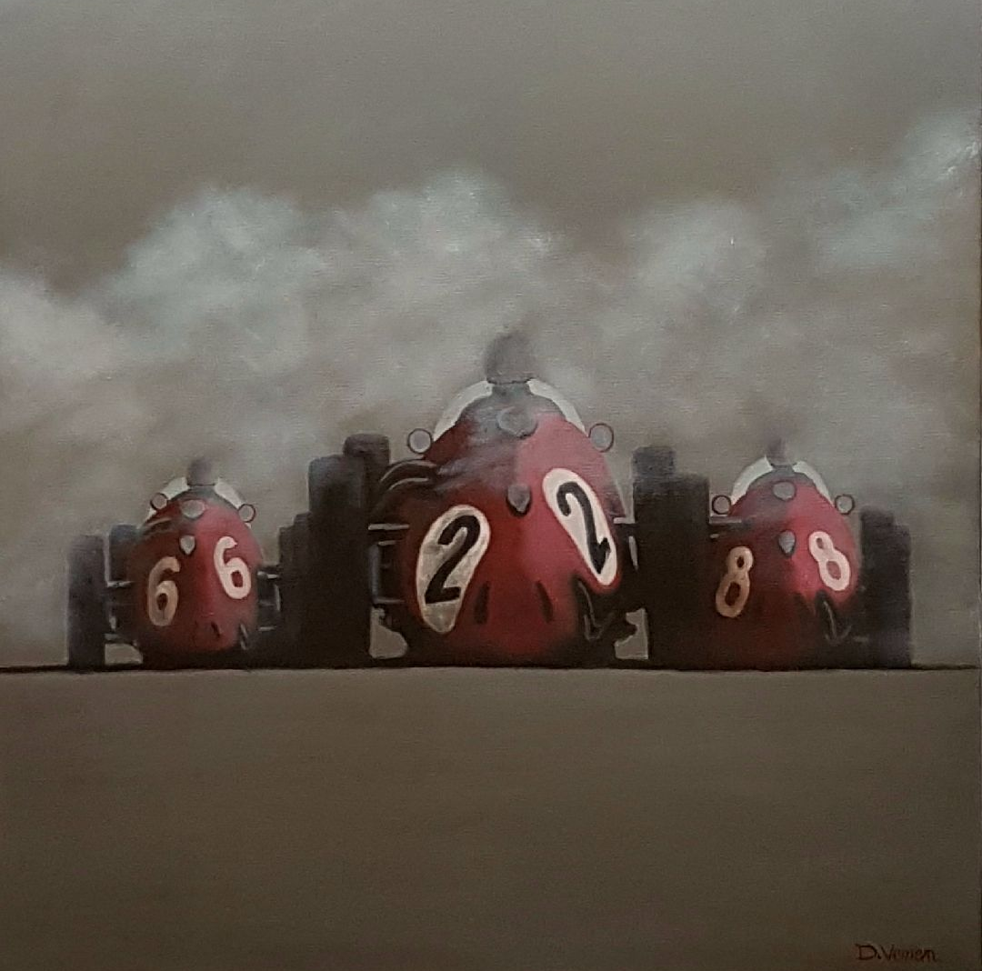 Maserati, maserati F 250,tableau verien, gallery race cars paintings